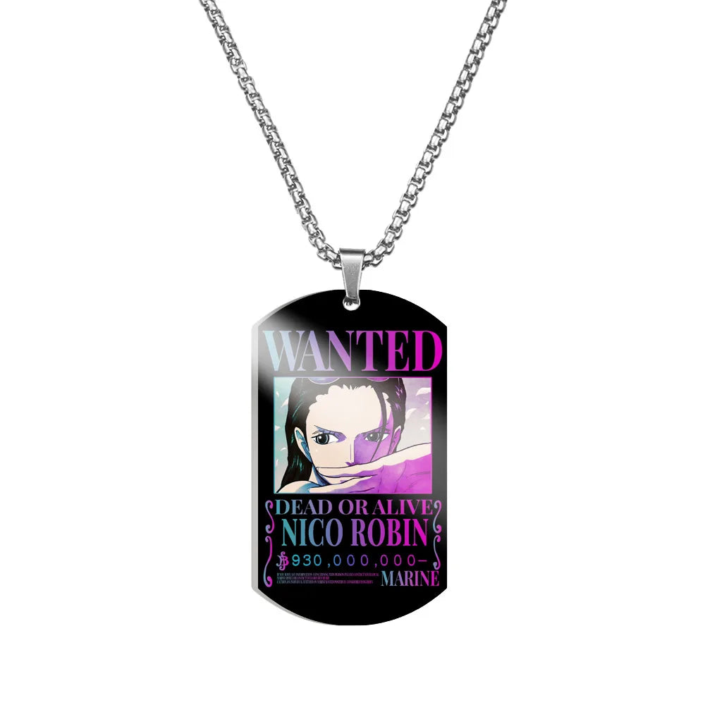 Collier One Piece Nico Robin Wanted