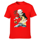 T-Shirt One Piece Trafalgar Law rouge