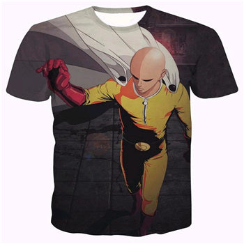 T-Shirt One Punch Man  Saitama 3D Print