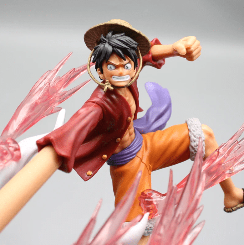 One Piece Luffy Elastic Punch Figure