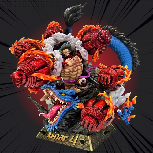 Figurine One Piece Luffy VS Kaido