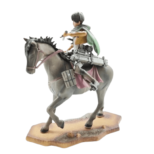 Figurine Rivaille Ackerman à cheval