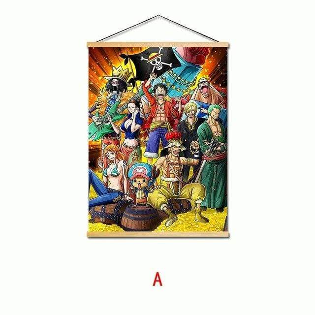 Poster One Piece L'Equipage Des Chapeau De Paille 60x80cm