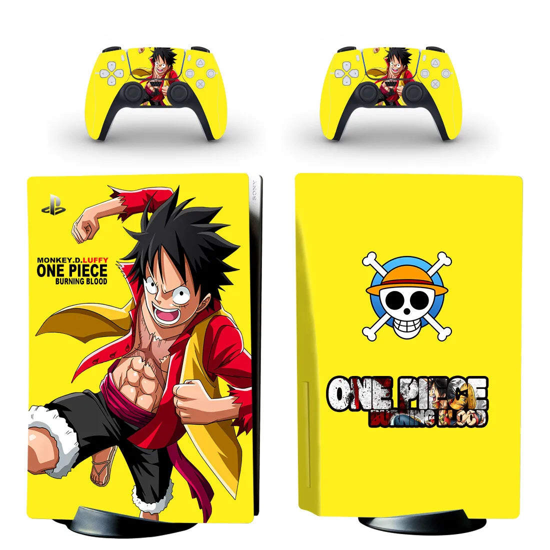 Stickers PS5 One Piece Luffy