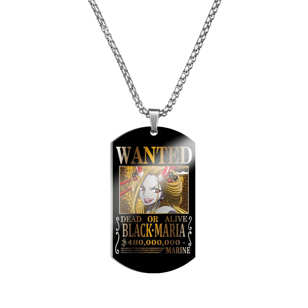 Collier One Piece Black Maria Wanted