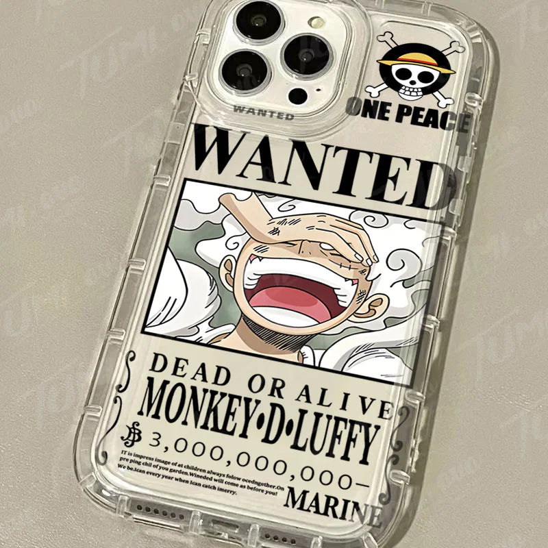 Coque iPhone One Piece Luffy Wanted