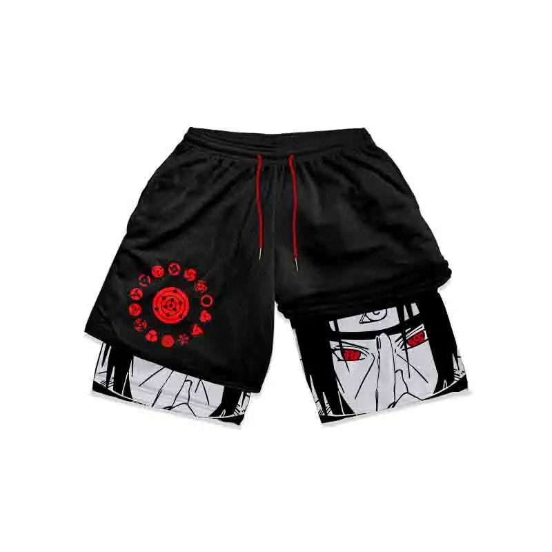 Short Muscu Itachi Sharingan