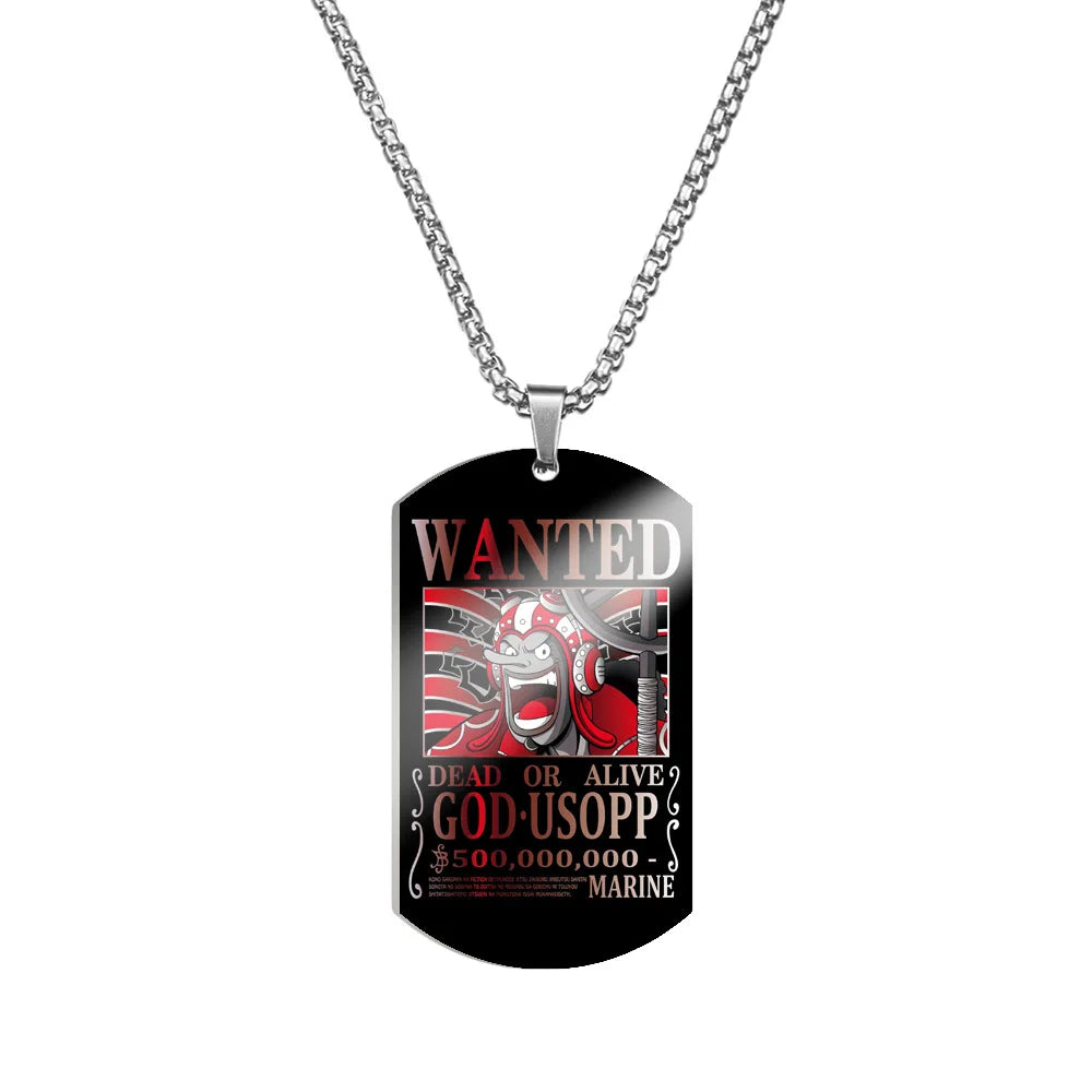 Collier One Piece Usopp Wanted