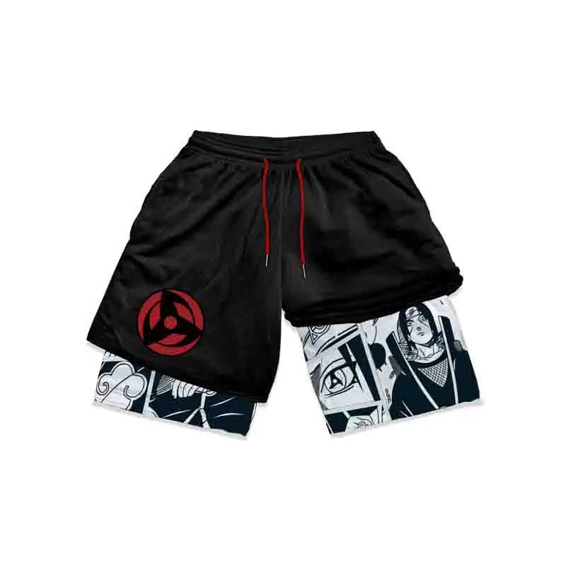 Short Muscu Itachi Uchiwa