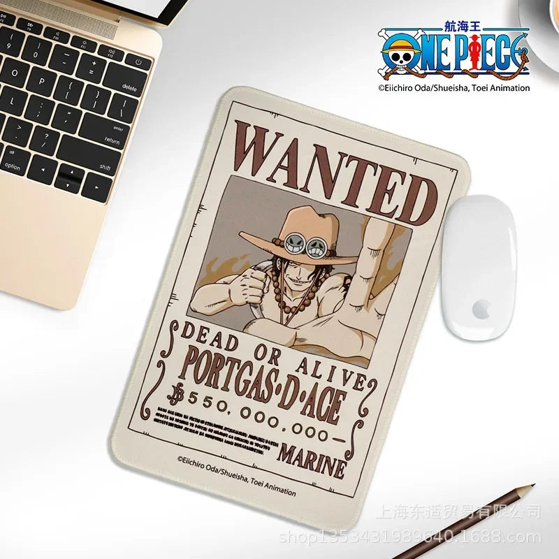 Tapis de Souris One Piece Ace Wanted