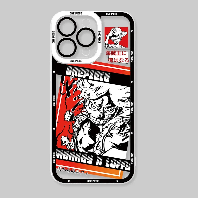 Coque iPhone One Piece Luffy Gear 5 Punch