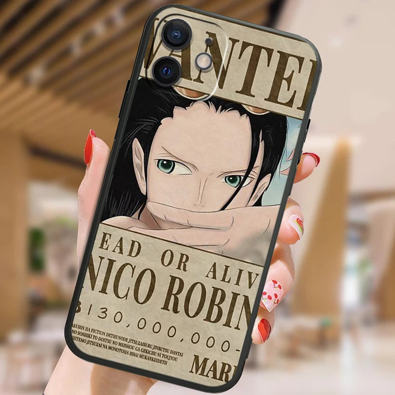 Coque iPhone One Piece Nico Robin Wanted