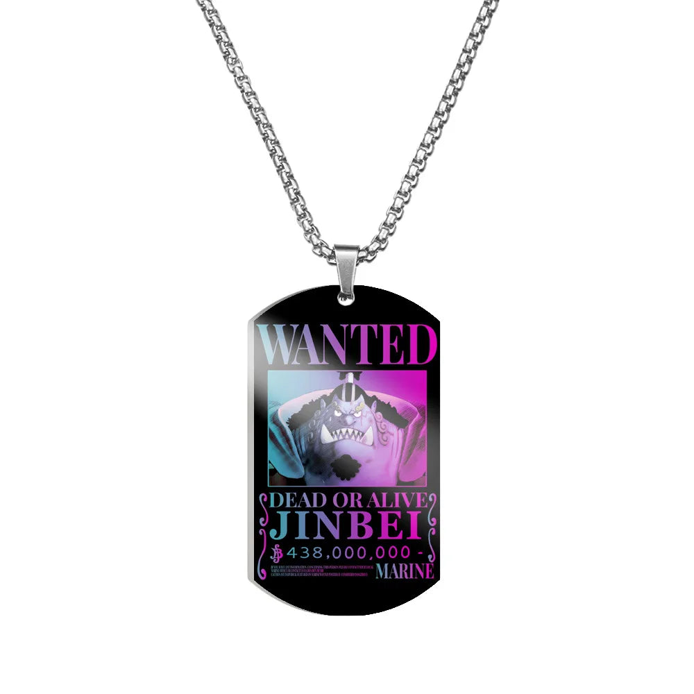 Collier One Piece Jinbe Wanted