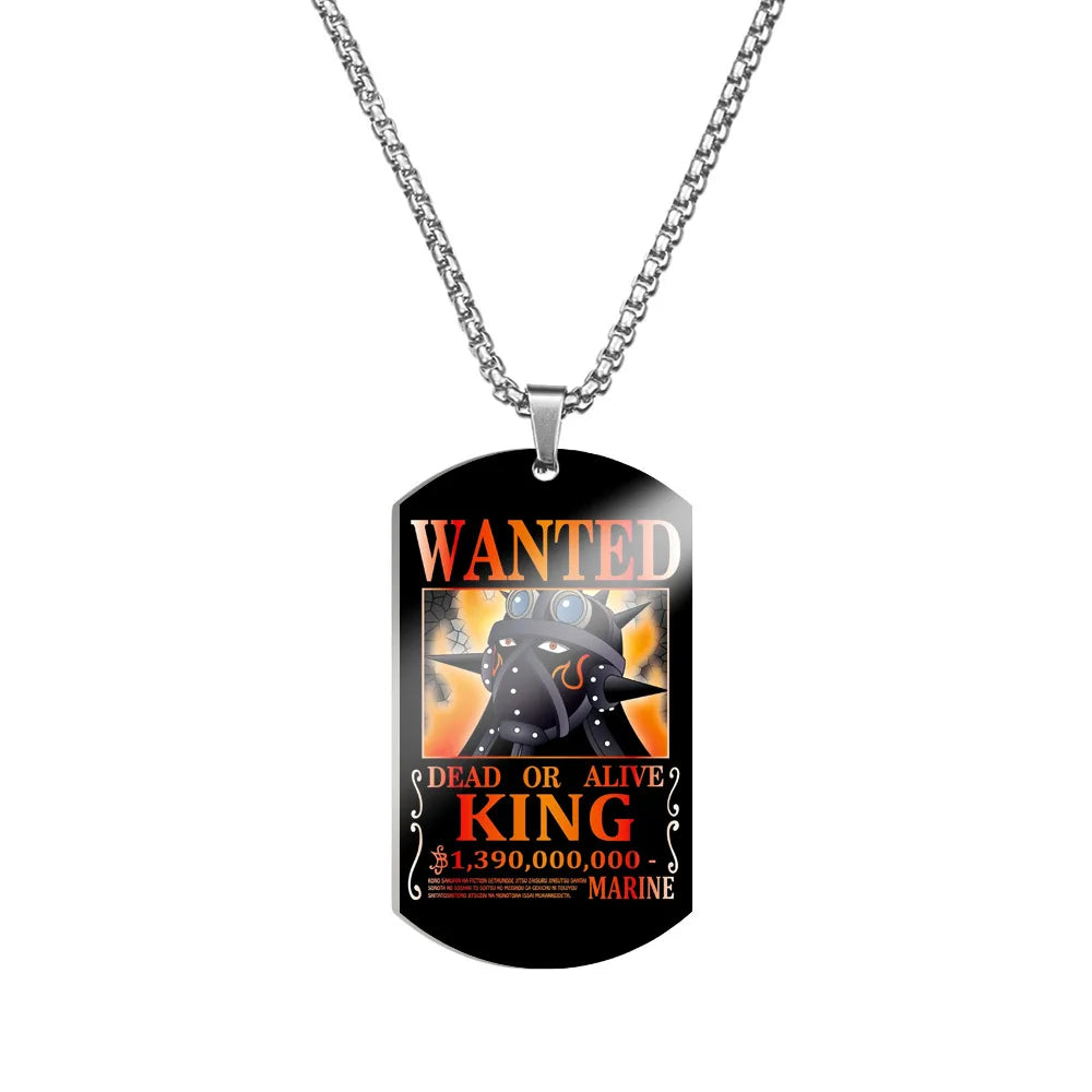 Collier One Piece King Wanted