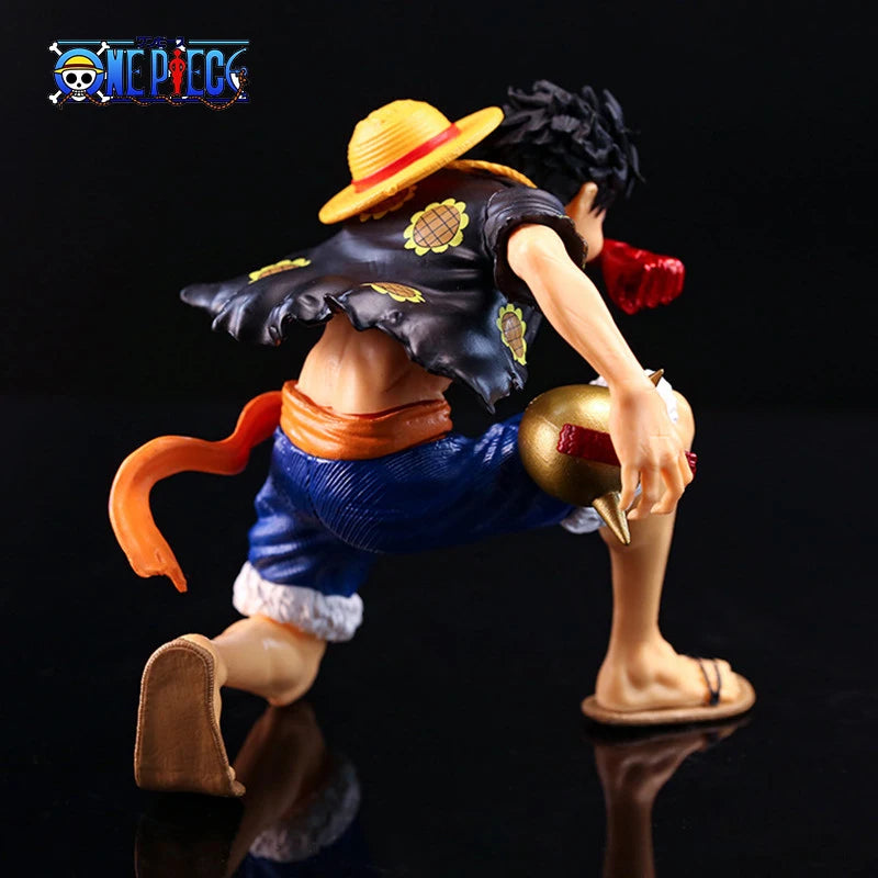 One Piece Luffy Red Hawk Figure