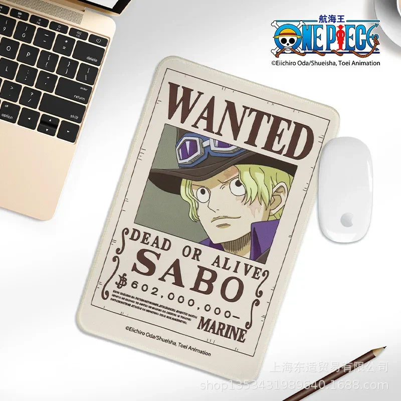 Tapis de Souris One Piece Sabo Wanted