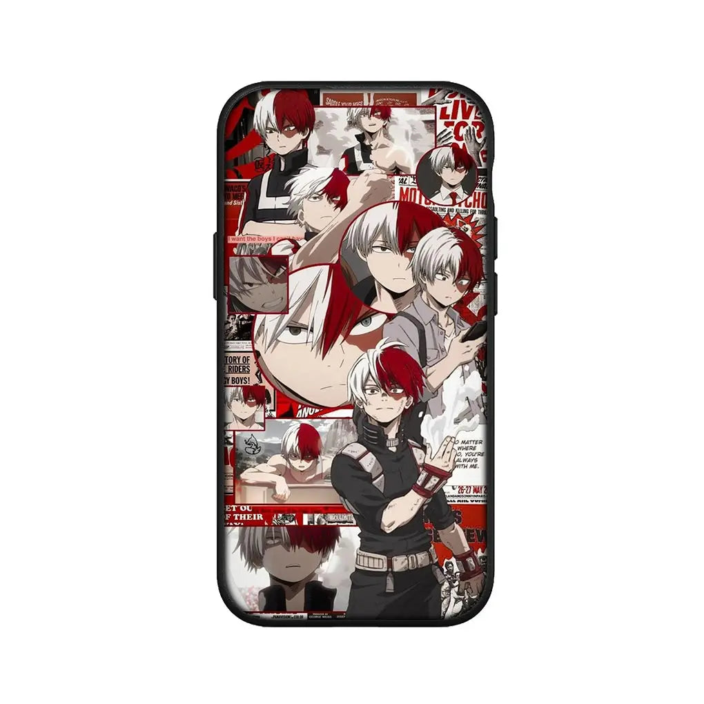 Coque iPhone My Hero Academia Shoto Todoroki Manga