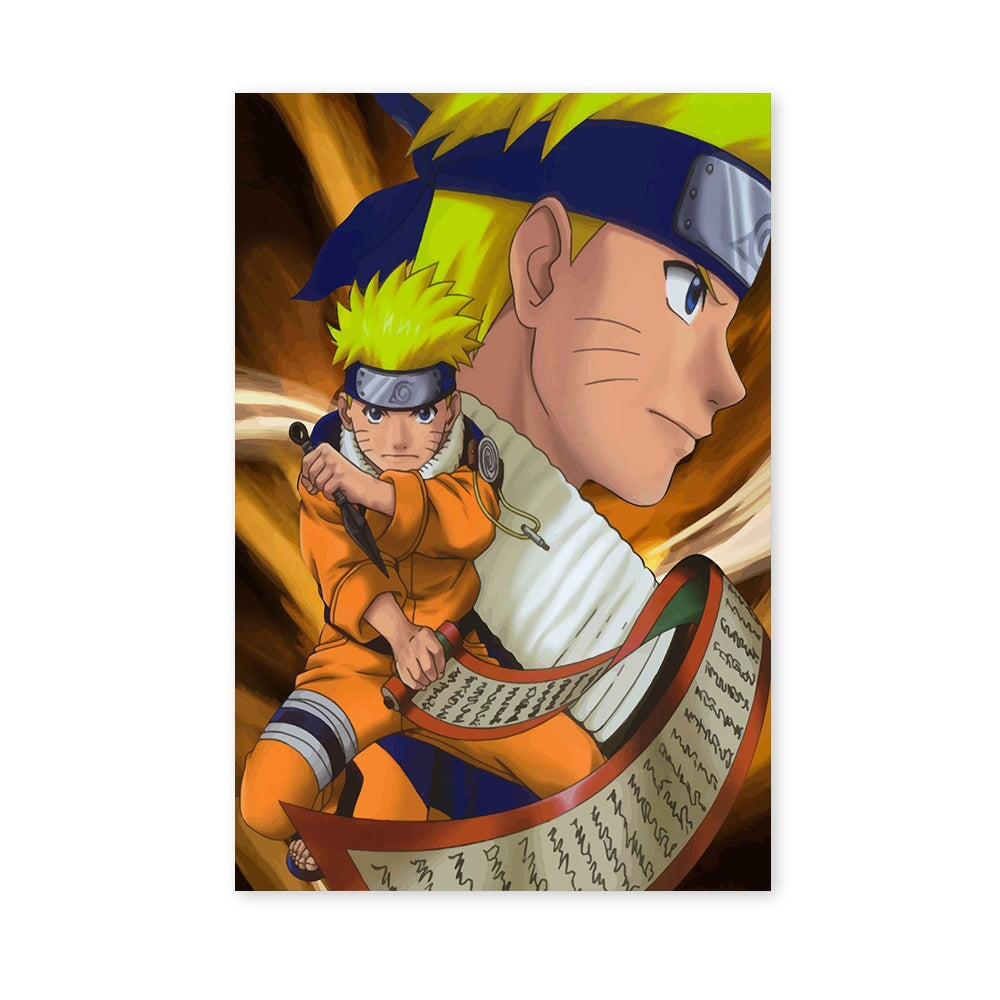 poster naruto combat