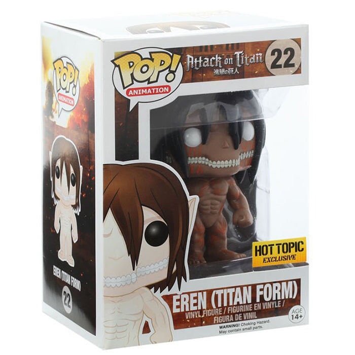 Pop Attaque des Titans  Eren Titan