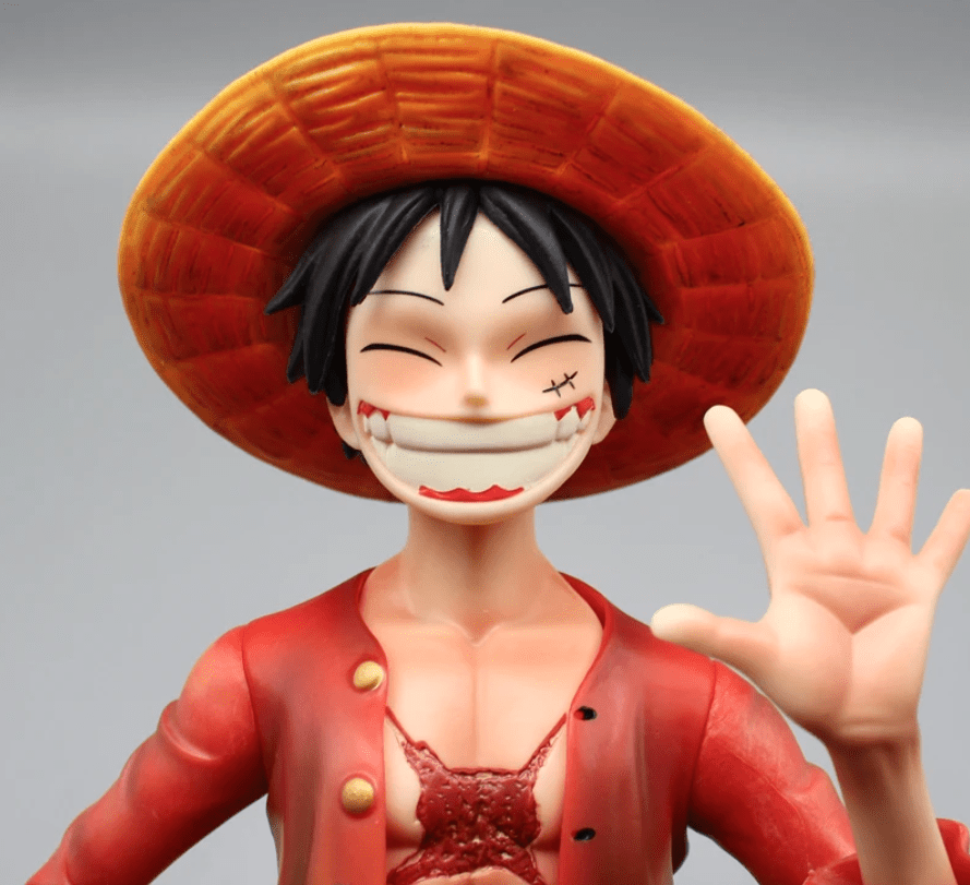Figurine One Piece Luffy Salutations