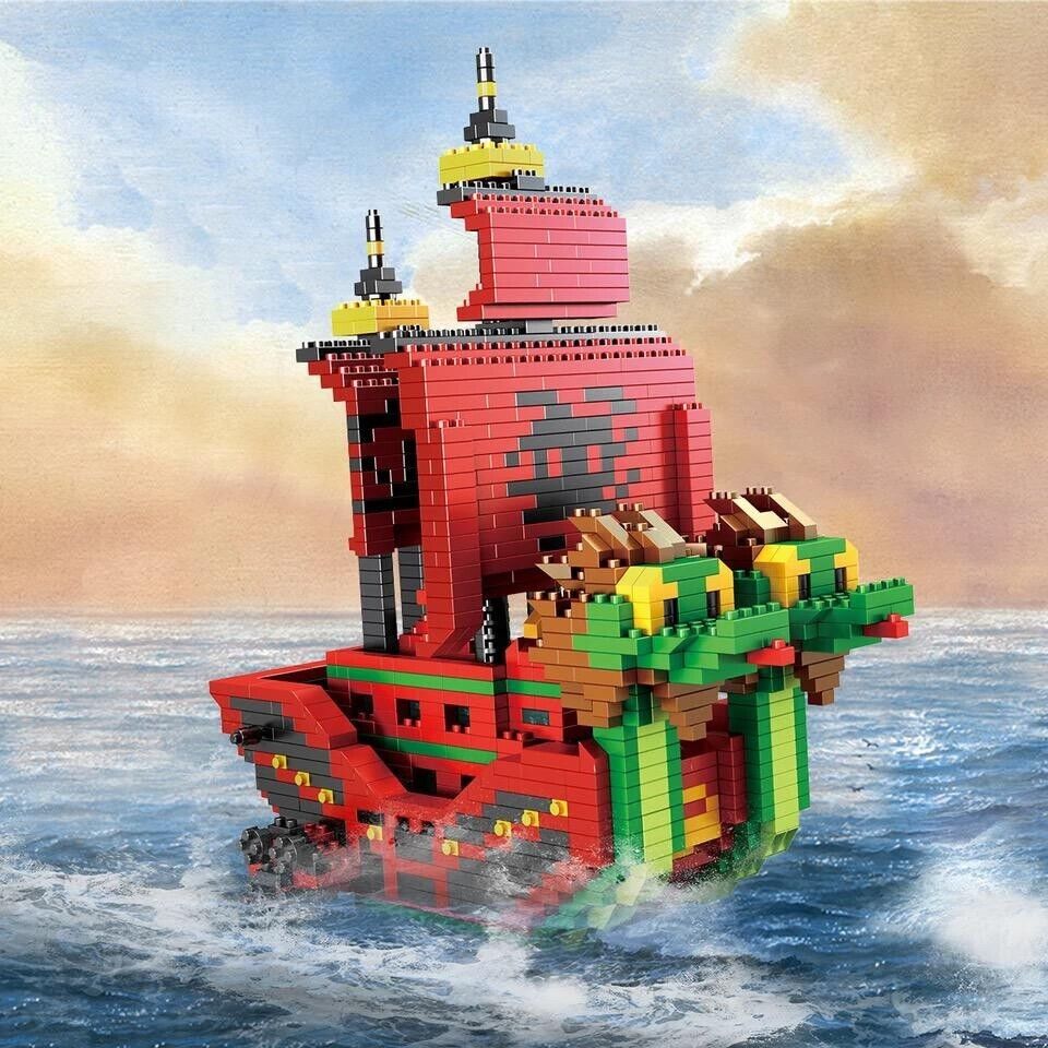 Figurines LEGO One Piece Bâteau des Kujas