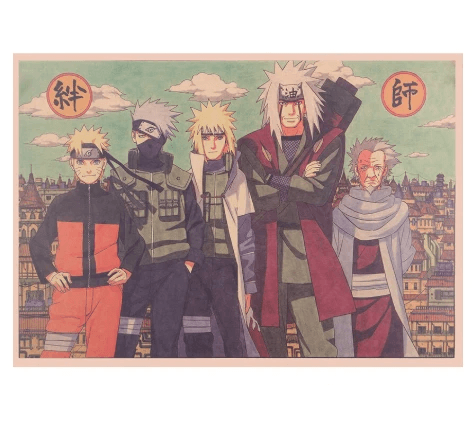 Poster Naruto Vintage