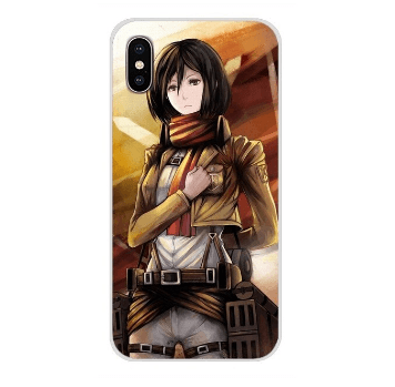 Coques Attaque des Titans iPhone Mikasa Bataillon