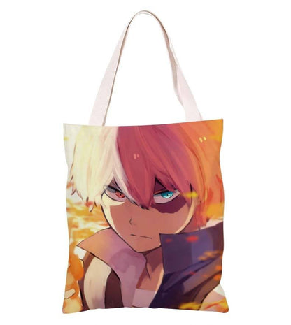 Sac Cabas My Hero Academia   Flammes de Shoto