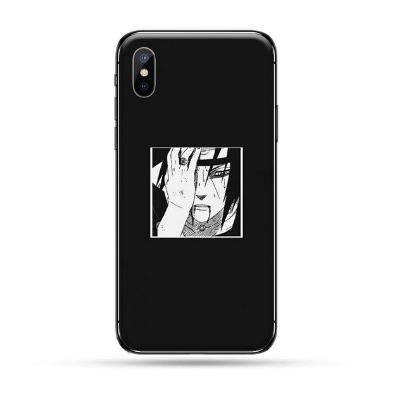 Coque Naruto iPhone Itachi Konoha (Verre Trempé)