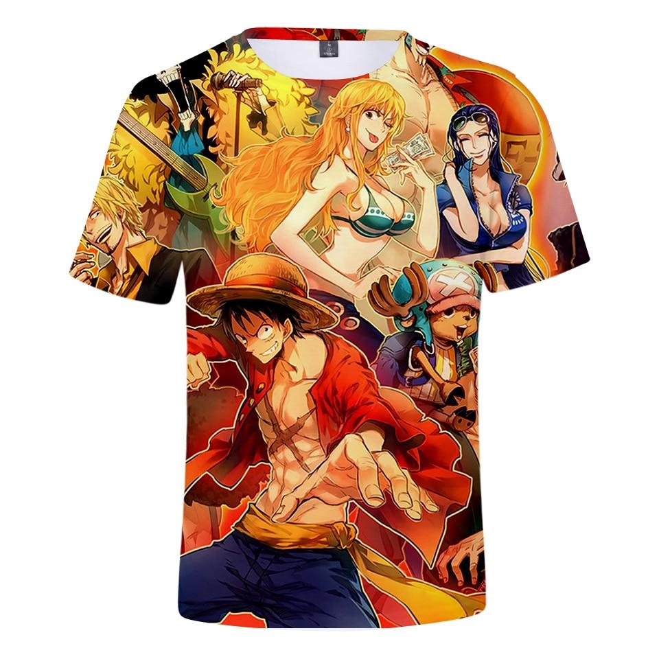T-Shirt Équipage Luffy Manga