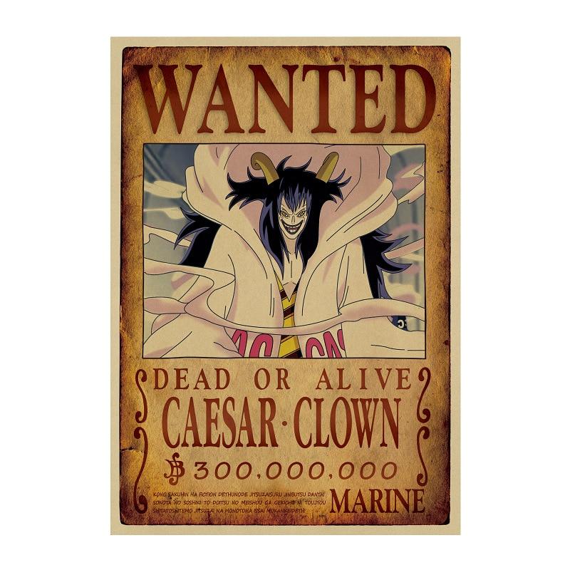 Poster Wanted Caesar One Piece