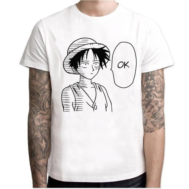 T-Shirt Luffy Mème