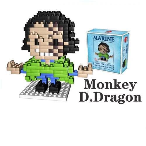NanoBlock One Piece  Monkey D. Dragon