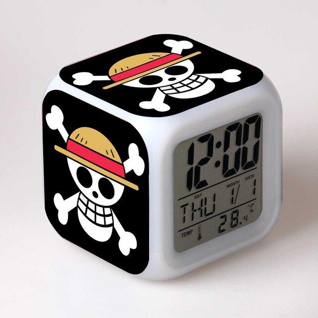 Réveil One Piece Jolly Roger du Chapeau de Paille