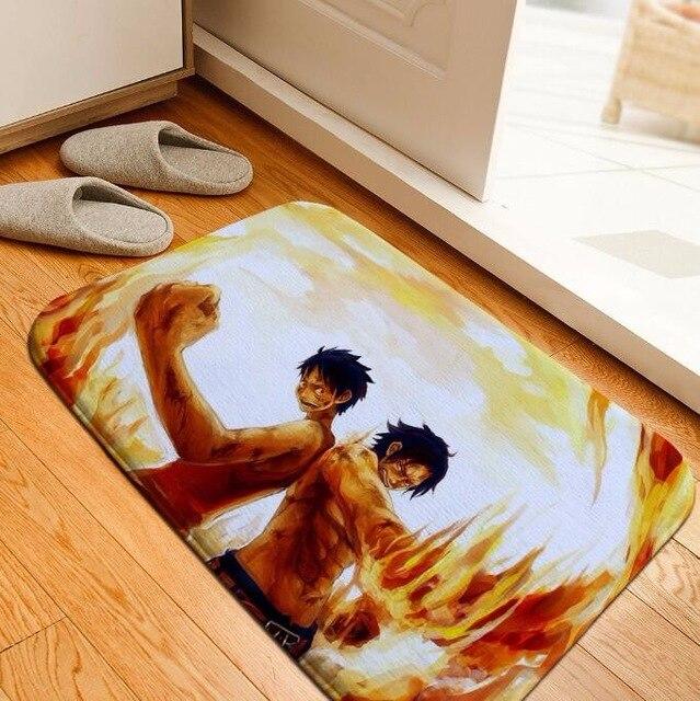 Tapis One Piece Luffy et Ace