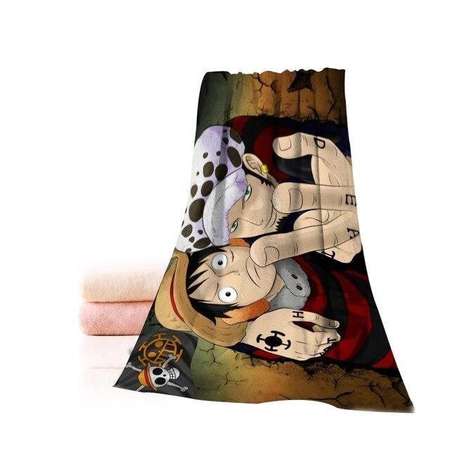 Serviette de Plage One Piece Luffy & Traffy