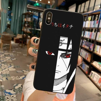 Coque Naruto iPhone Itachi Mangekyô