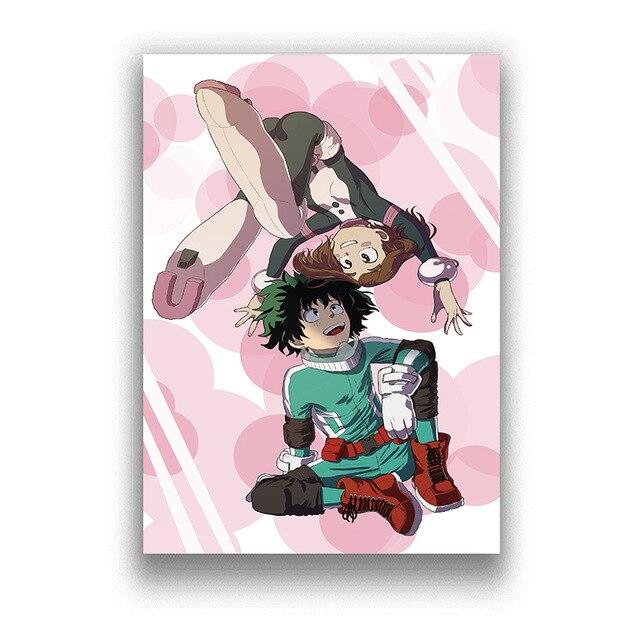 Poster My Hero Academia Ochaco Izuku