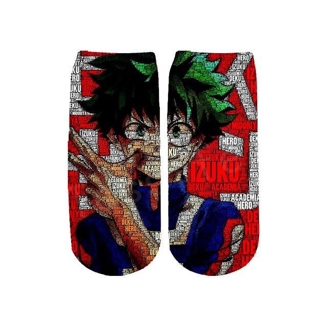 Chaussettes My Hero Academia  Izuku One For All