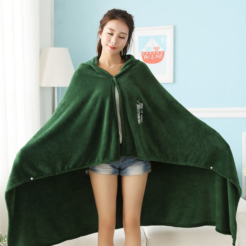 Hooded Blanket Attack on Titan Survey Corps