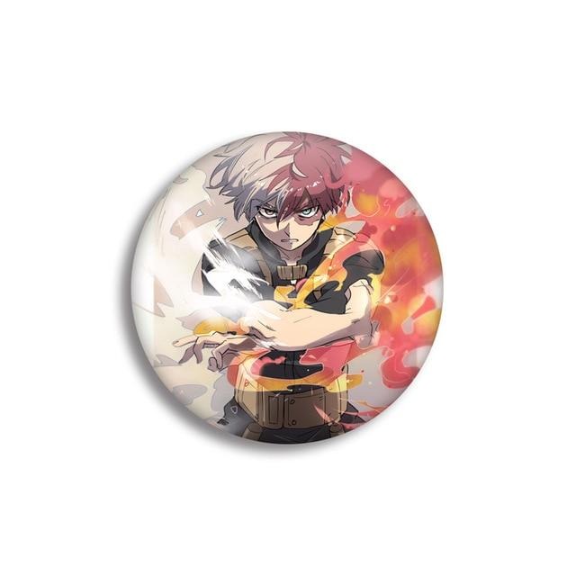 Pin's My Hero Academia Alter Feu et Glace