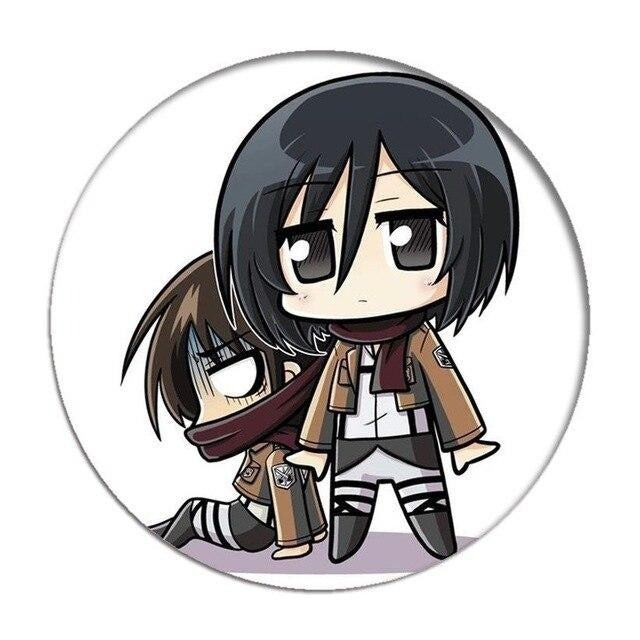 Pin's Attaque des Titans Mikasa & Sasha