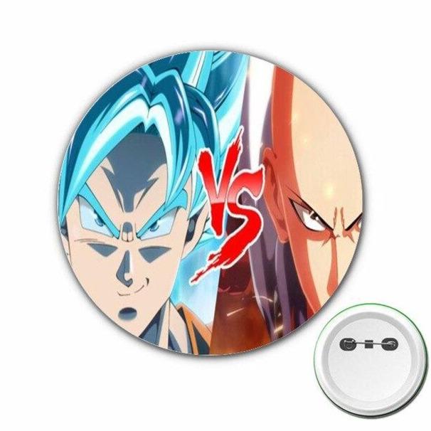 Pin's One Punch Man Goku VS Saitama