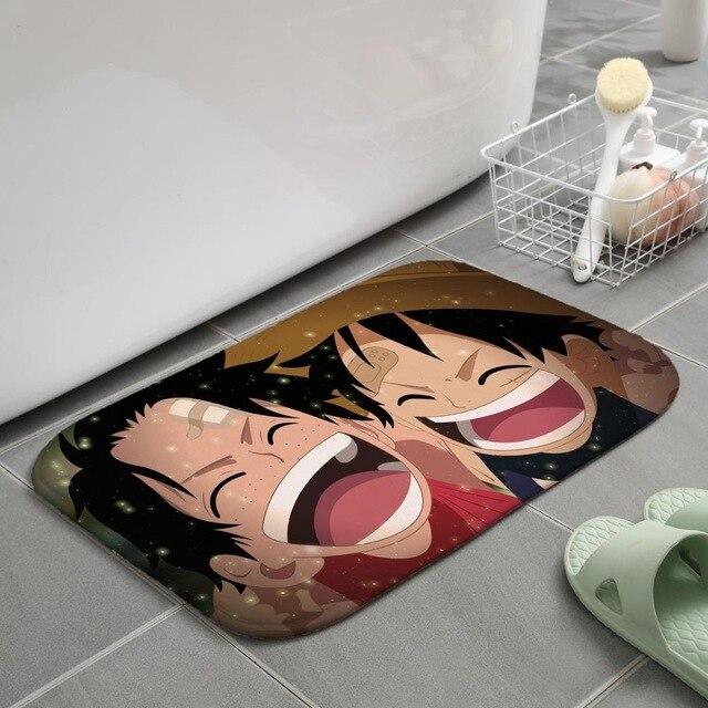 Tapis de Douche One Piece Luffy et Ace