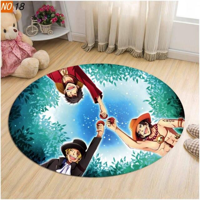Tapis Rond One Piece 3 Frères