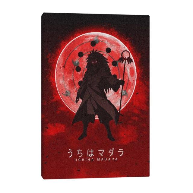 Tableau Naruto Uchiwa Madara Tsukoyomi 