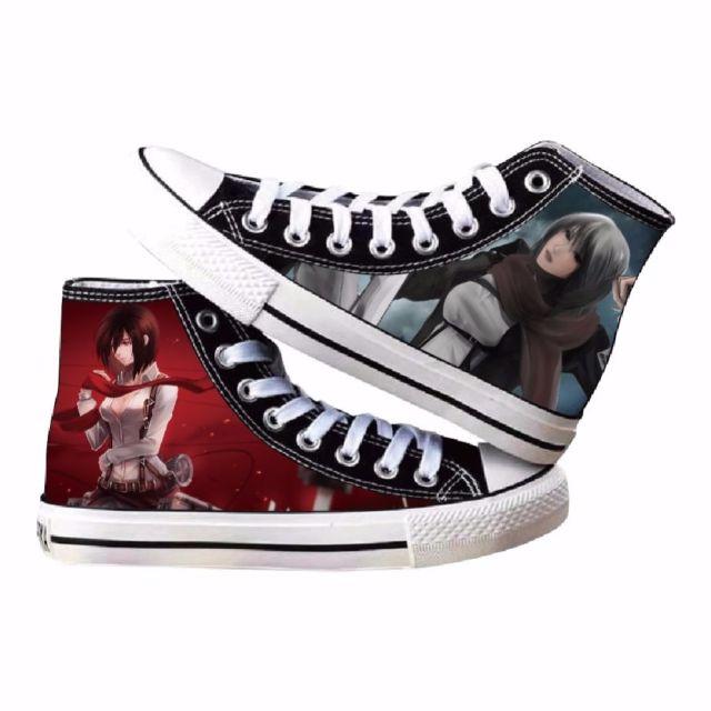 Chaussure Attaque des Titans Mikasa