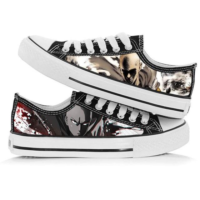 Chaussure One Punch Man Saitama Noir et Blanc