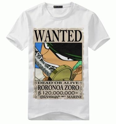 T-Shirt WANTED Roronoa Zoro