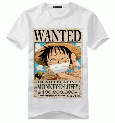 T-Shirt WANTED Luffy
